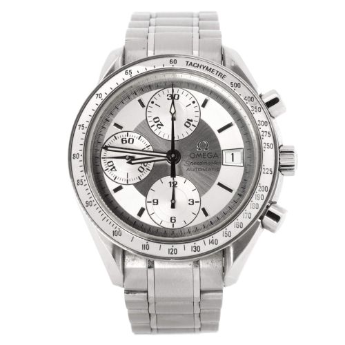Speedmaster Date Chronograph Automatic Watch Stainless Steel 37