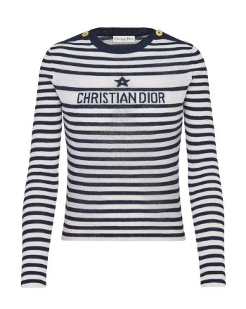 Christian Dior Women's Mariniere Sweater Black