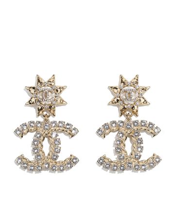 Chanel Earrings AB5817 Golden